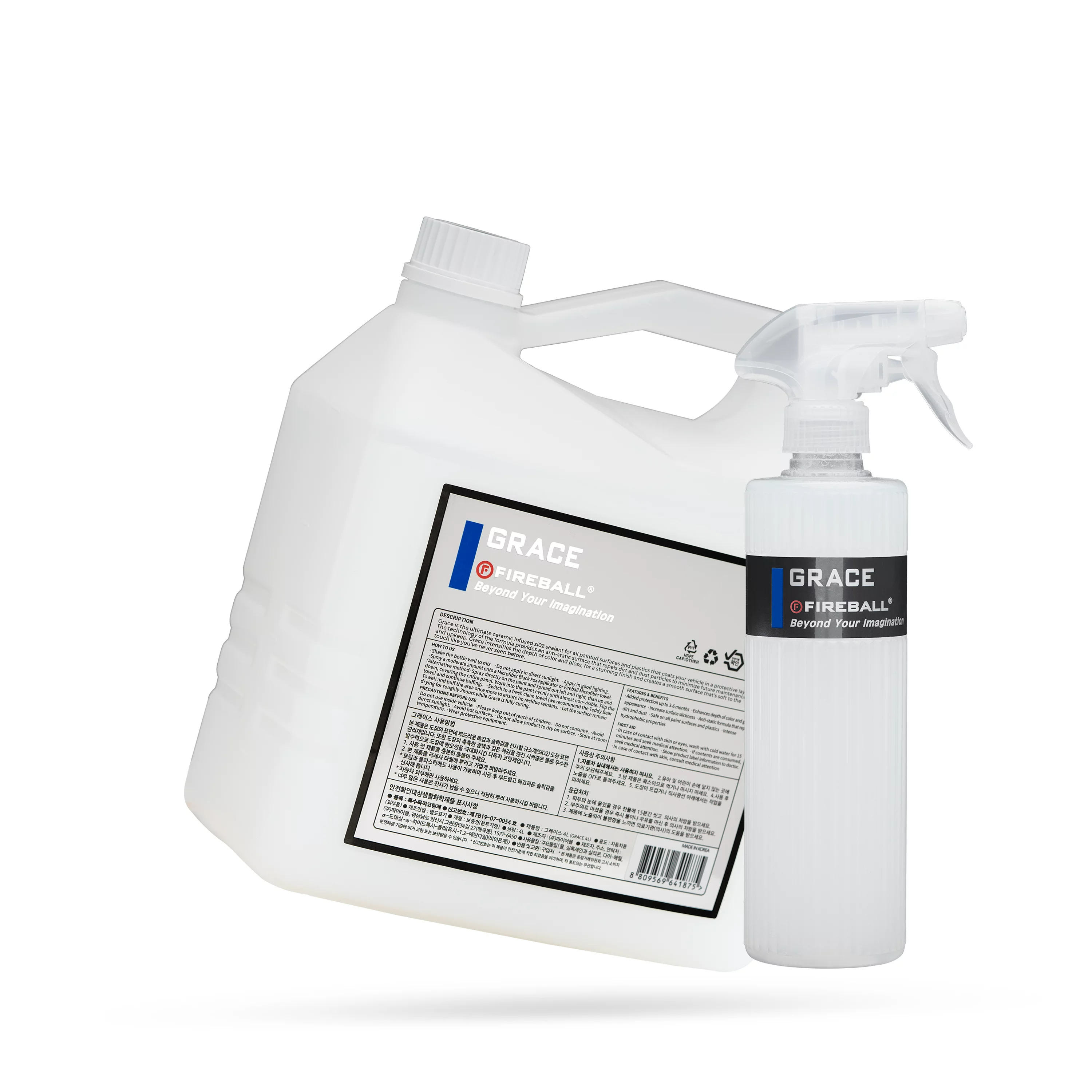 Fireball Grace SiO2 Ultra Slick Quick Detailer 4L
